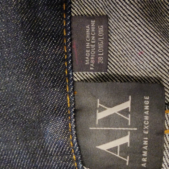 Armani Exchange Selvedge Denim Jeans. 38x34 - Picture 4 of 16